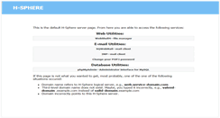 Desktop Screenshot of mysql10.hostingweb.ro
